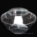 Plastic Bowl Ice Cream Bowl with Lid Tableware